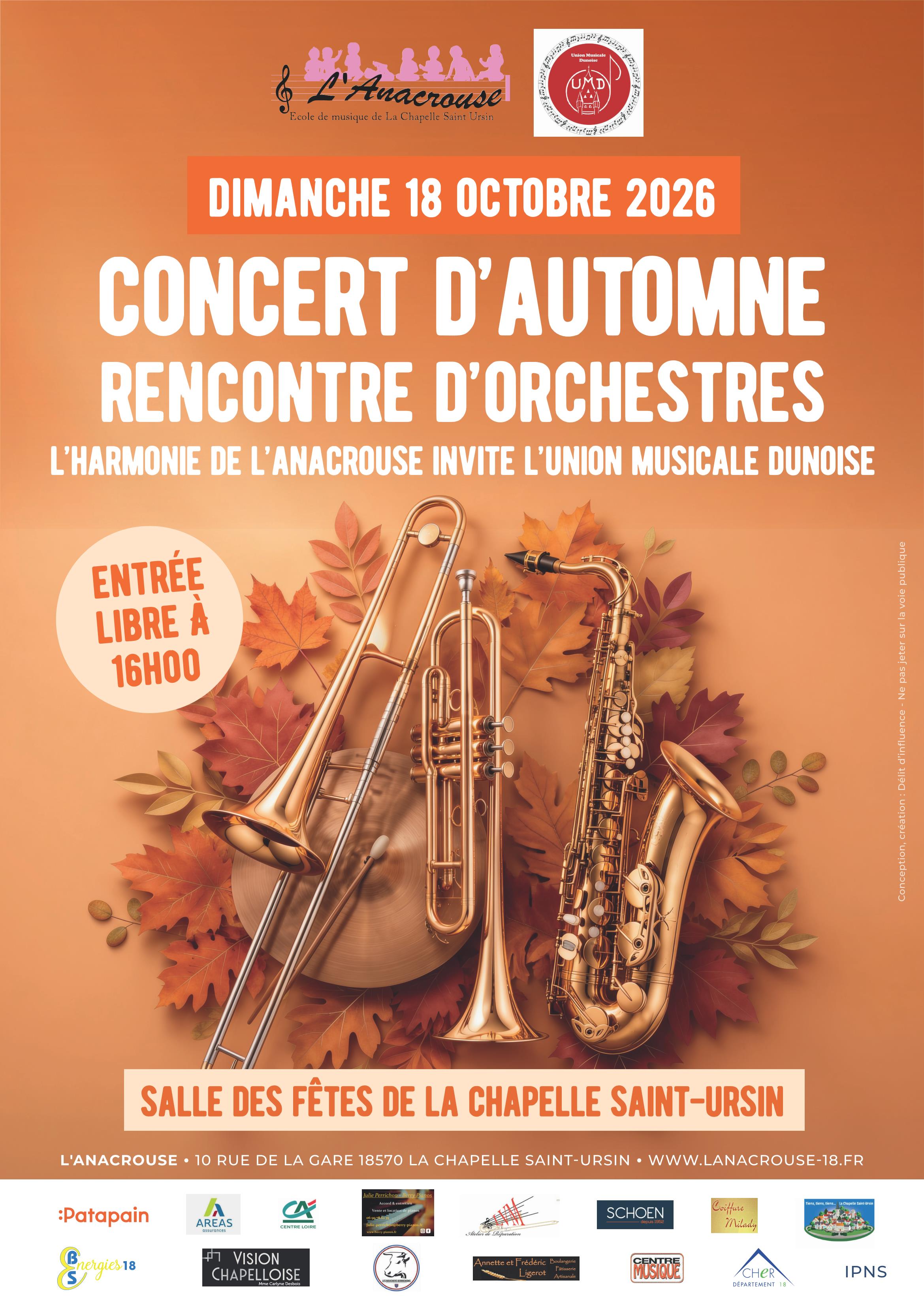 Concert 18/10/2026