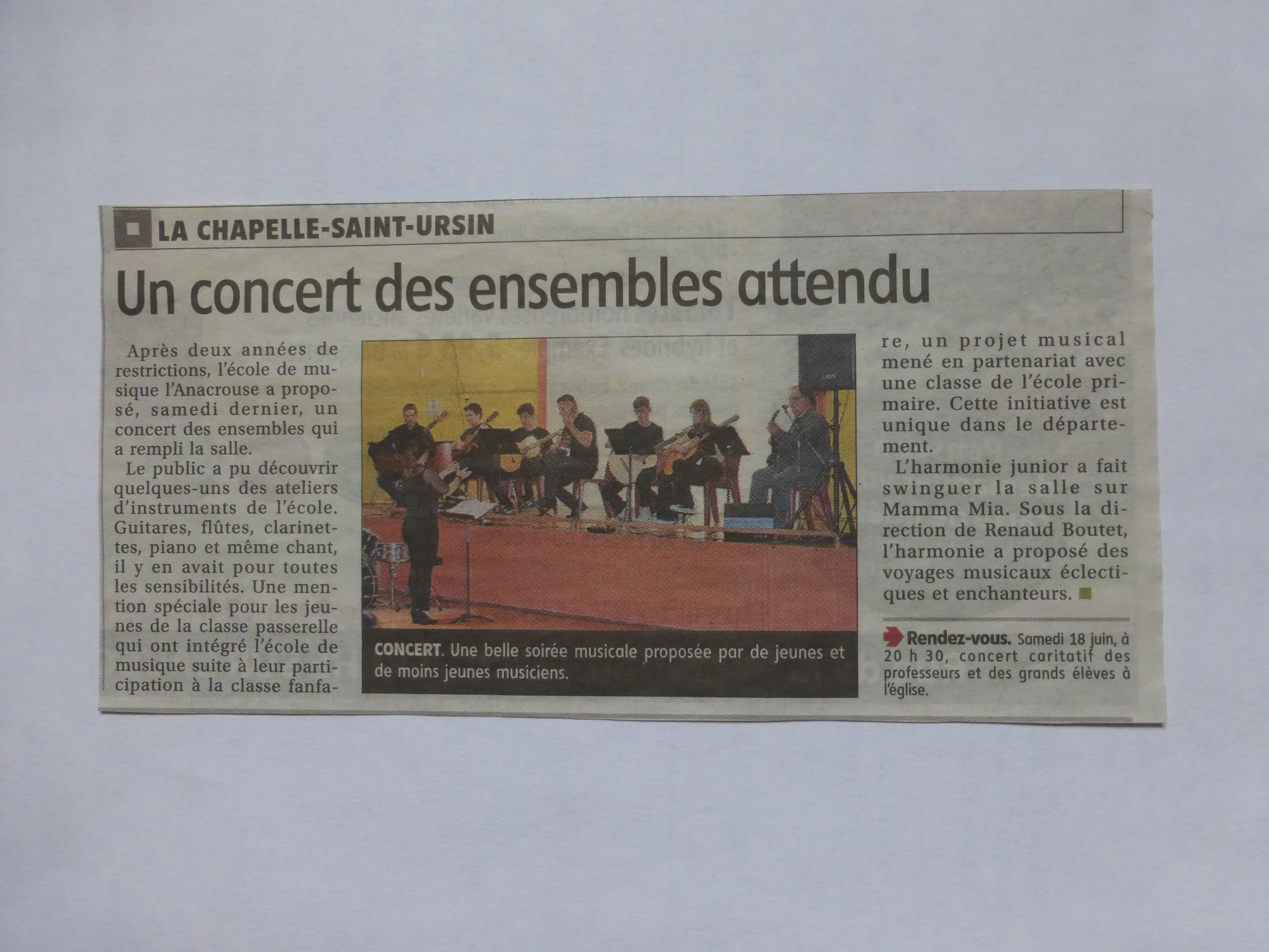 Concert du 14 Mai 2022