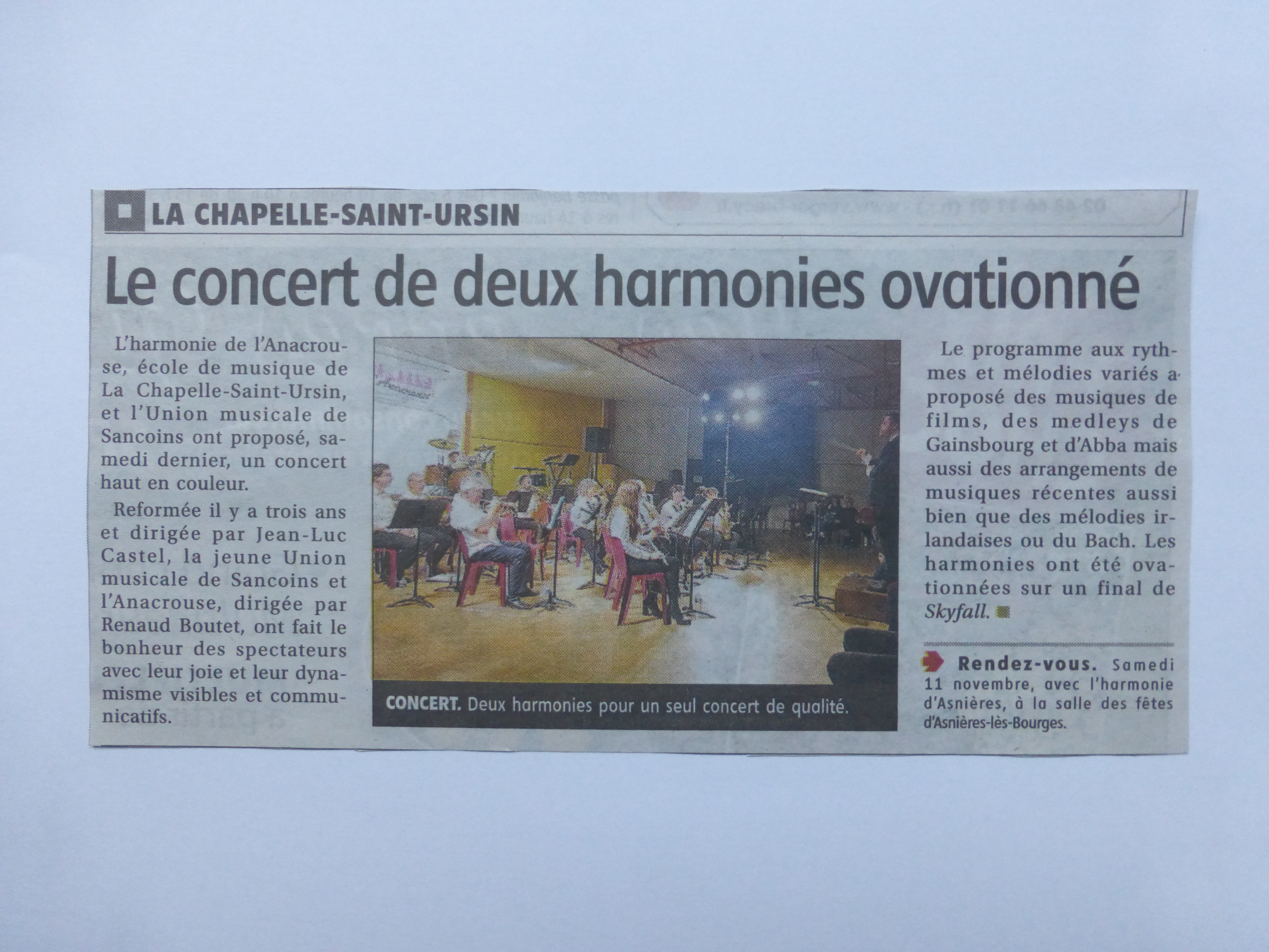 Concert 14/10/2023